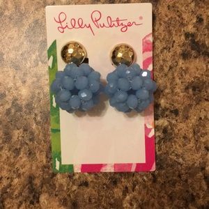 Lilly Pulitzer Caliente Earrings in Blue Peri